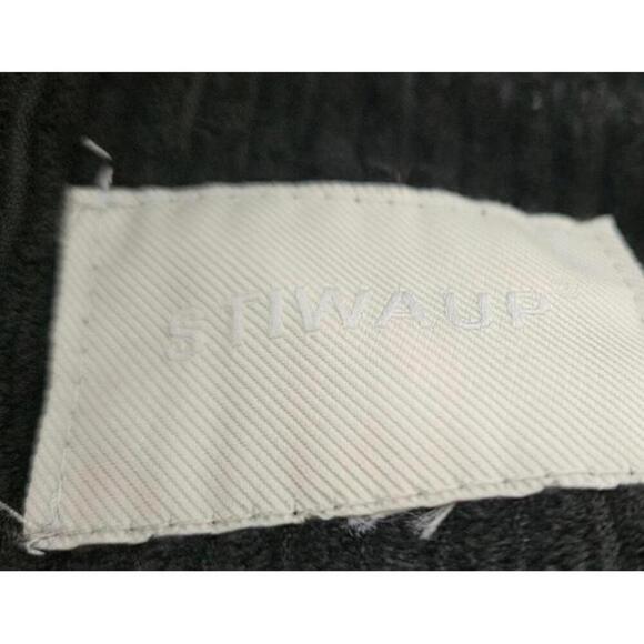 Stiwaup Women's Cozy Plush Bear-Themed Corduroy Jacket - Picture 5 of 8